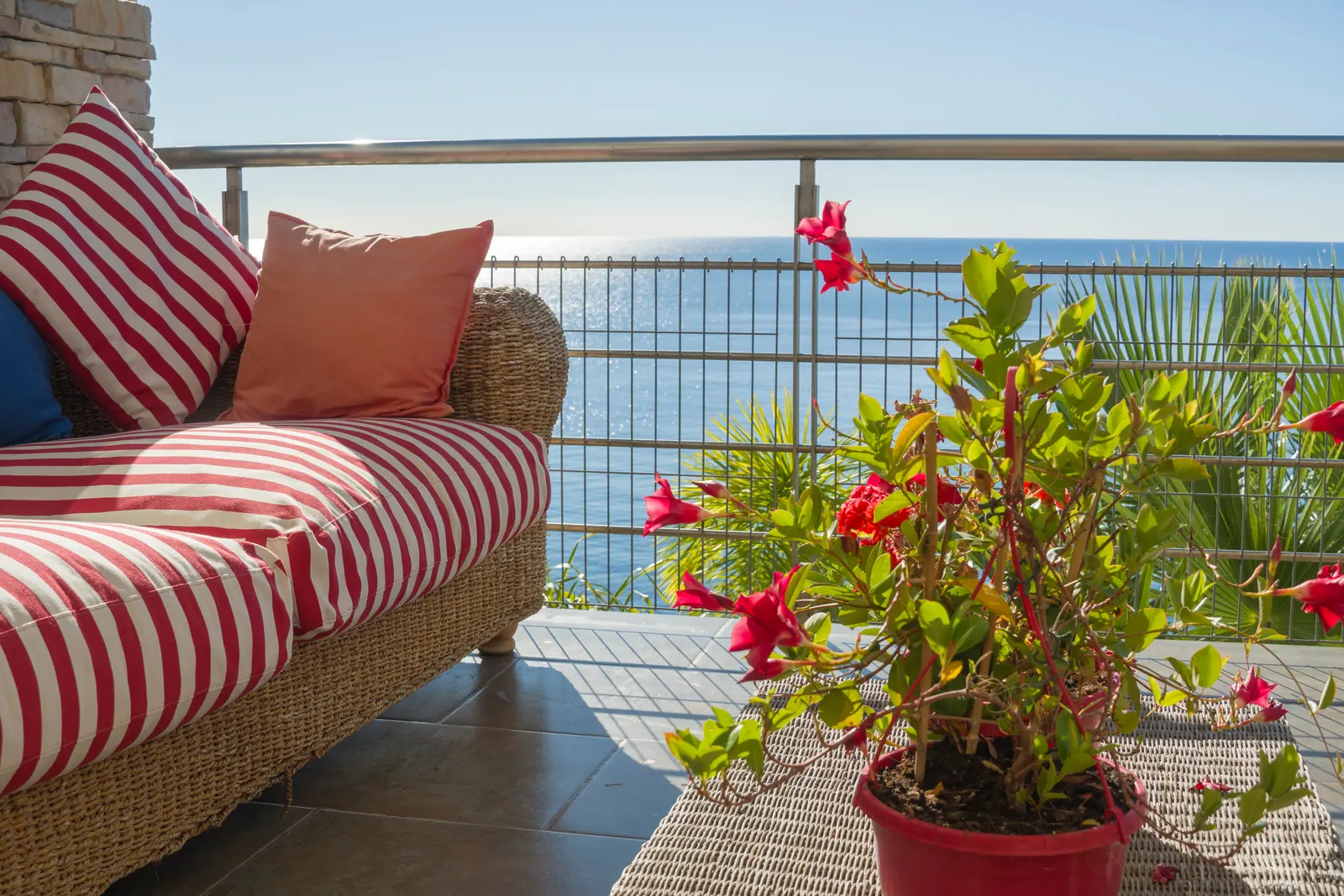 A finished home terrace ready to support the listing story