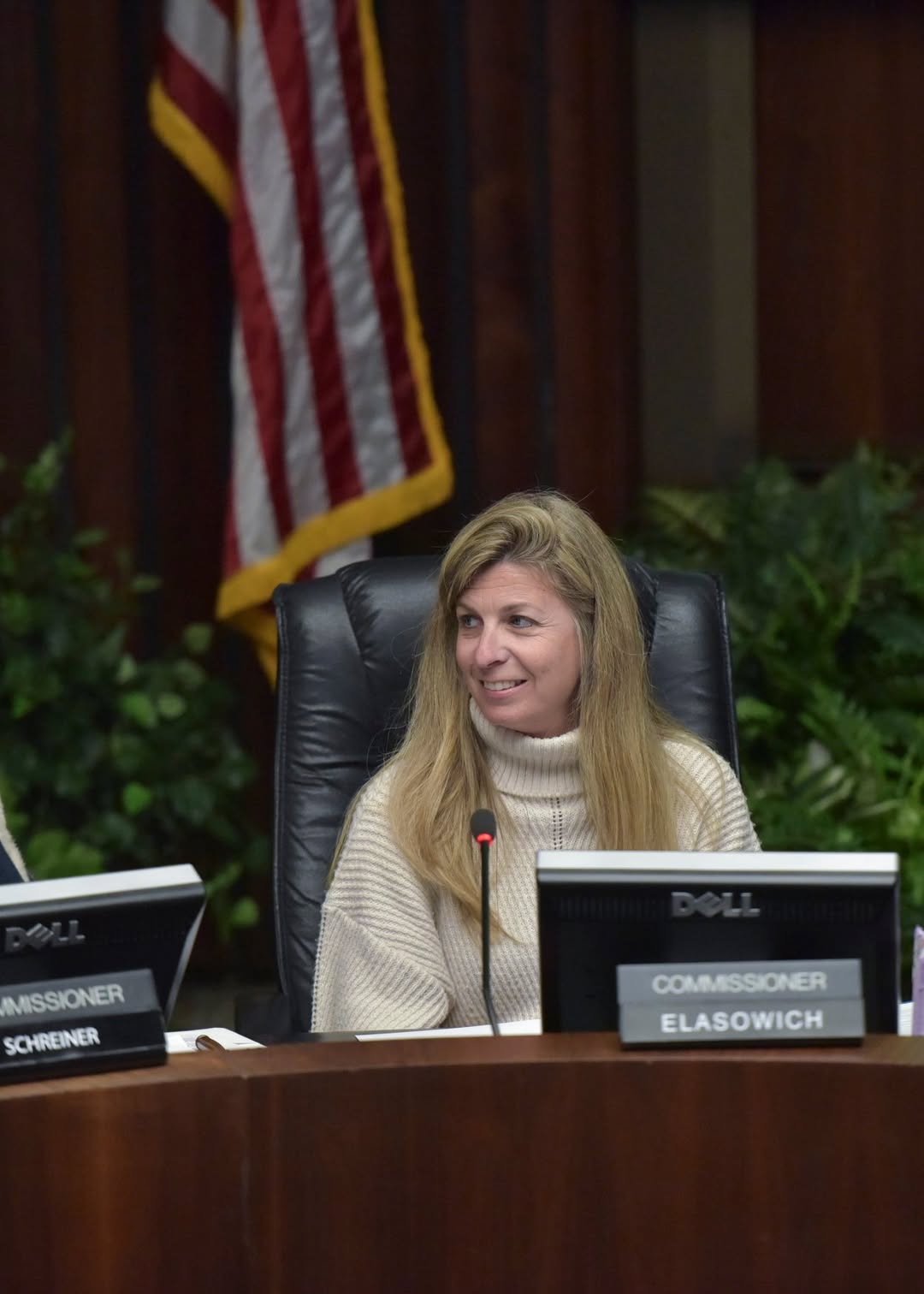 Randi as a Manhattan Beach Library Commissioner