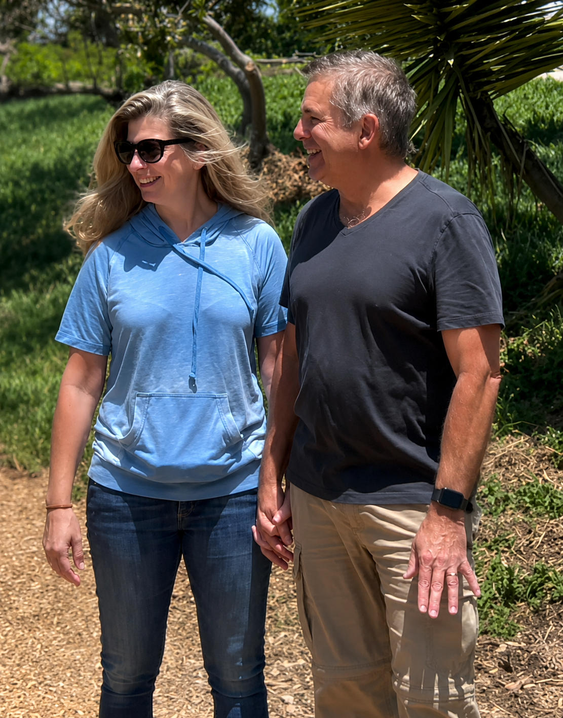 Randi and Stewart Fournier together in the community