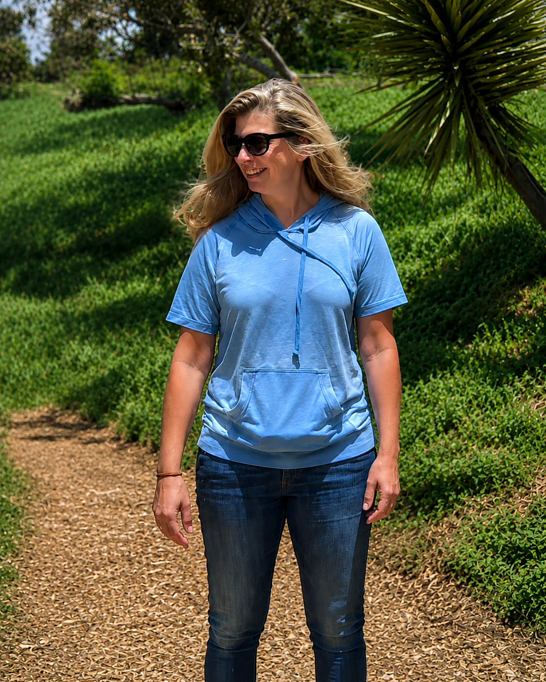 Randi Fournier outdoors in Manhattan Beach